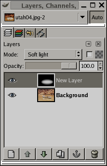 Ein Dock mit hervorgehobenen Andockleisten